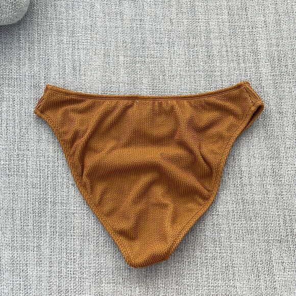Good American‎ Bikini Bottoms Womens Size 5 6 XXL XXXL Brown - Picture 3 of 7
